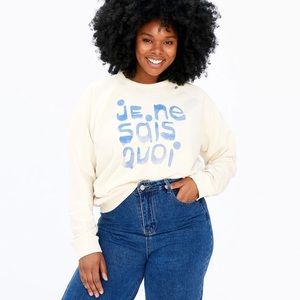 Clare V. “Je Ne Sais Quoi” Sweatshirt